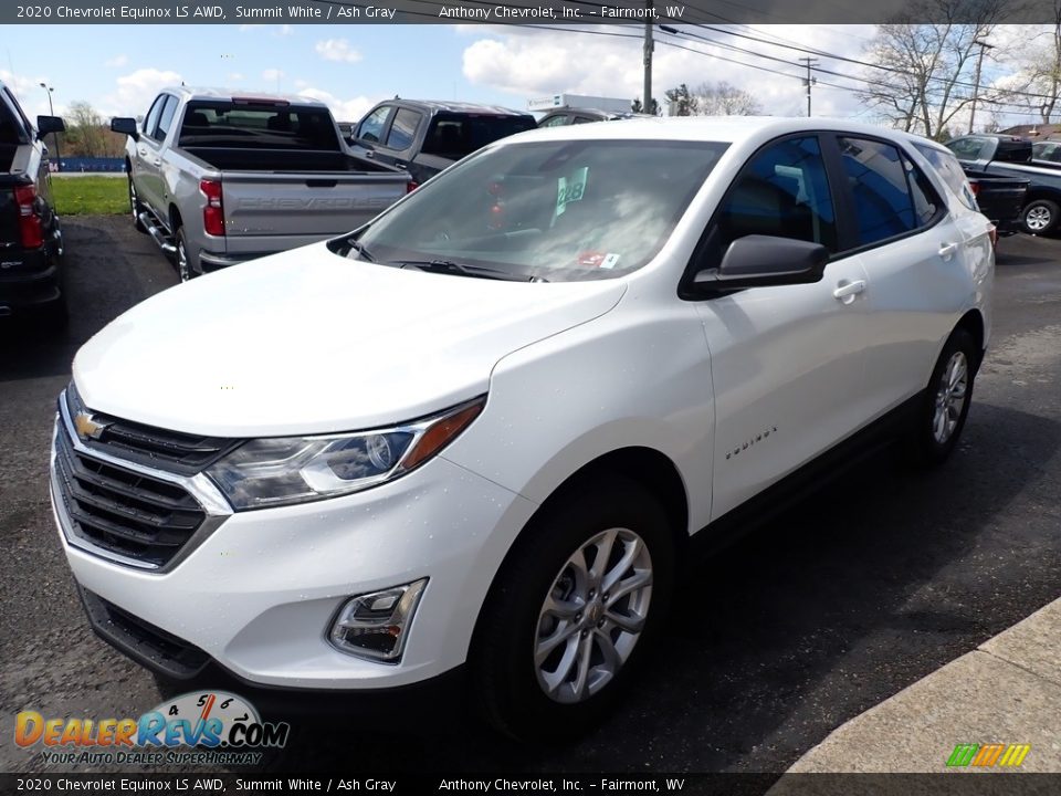 2020 Chevrolet Equinox LS AWD Summit White / Ash Gray Photo #7