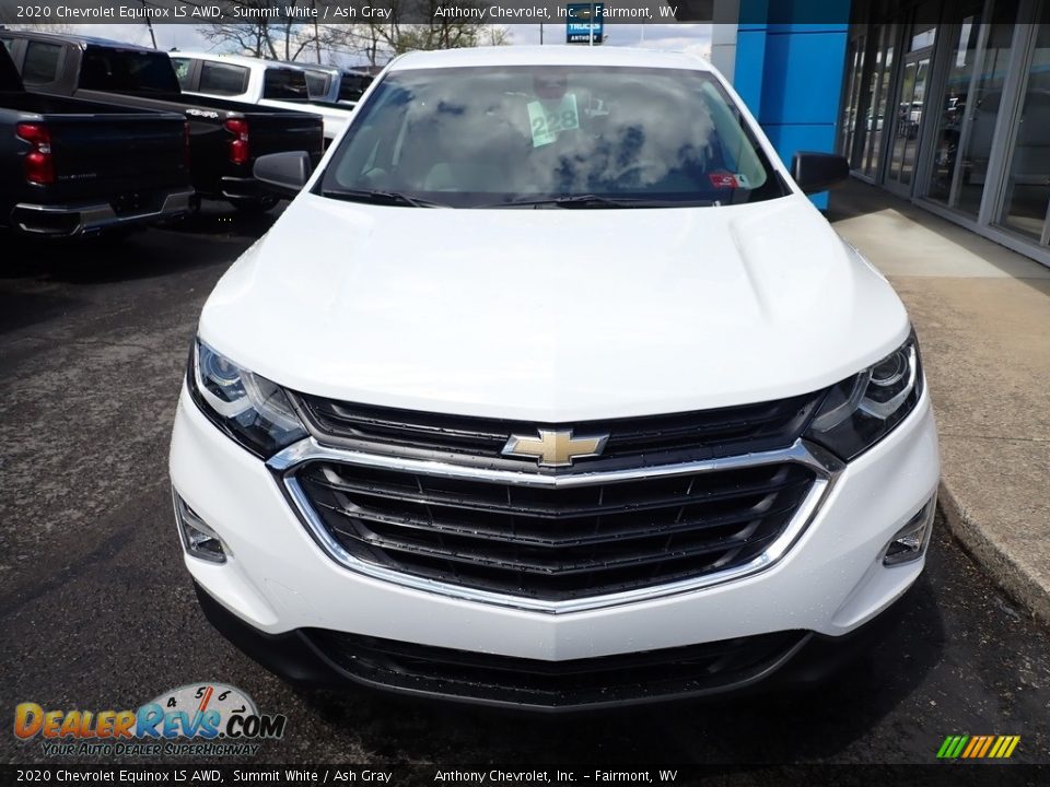 2020 Chevrolet Equinox LS AWD Summit White / Ash Gray Photo #8