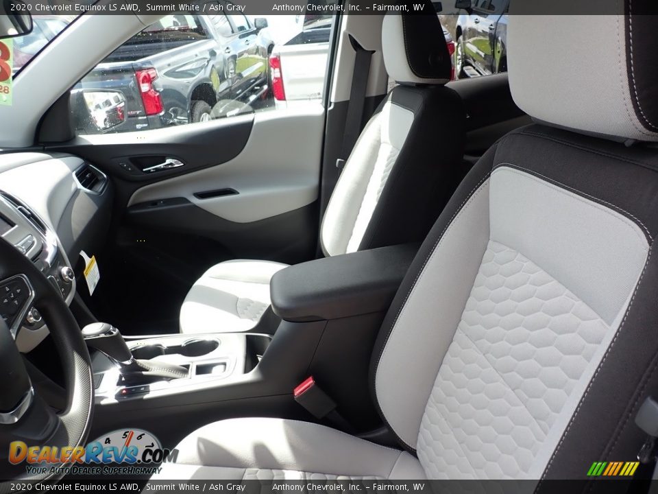 2020 Chevrolet Equinox LS AWD Summit White / Ash Gray Photo #12