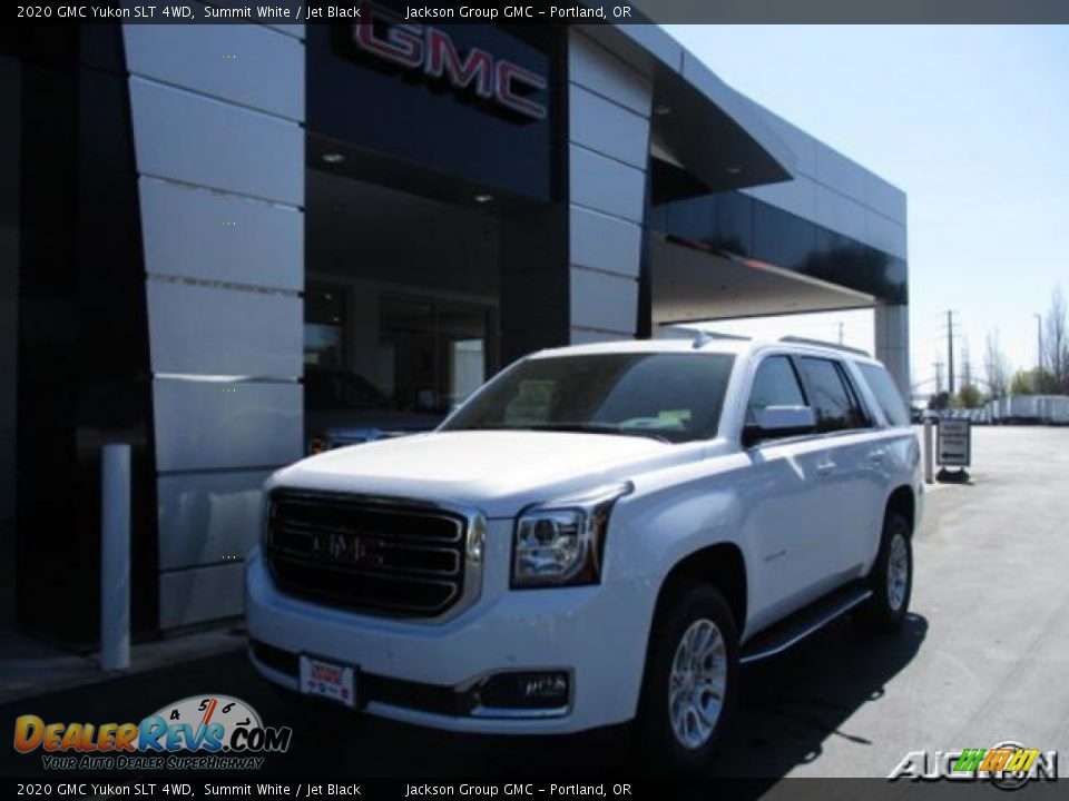 2020 GMC Yukon SLT 4WD Summit White / Jet Black Photo #1
