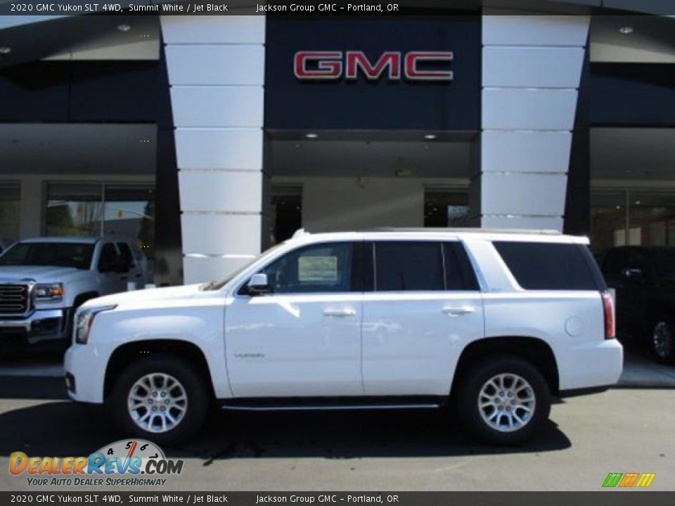 2020 GMC Yukon SLT 4WD Summit White / Jet Black Photo #2