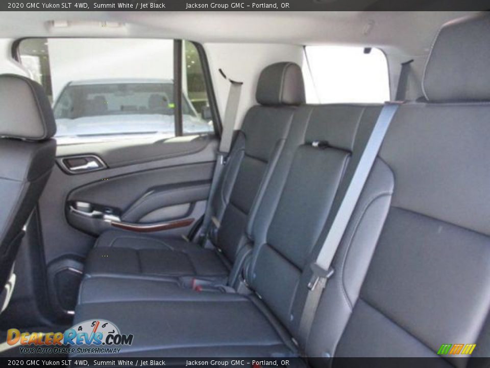 2020 GMC Yukon SLT 4WD Summit White / Jet Black Photo #4