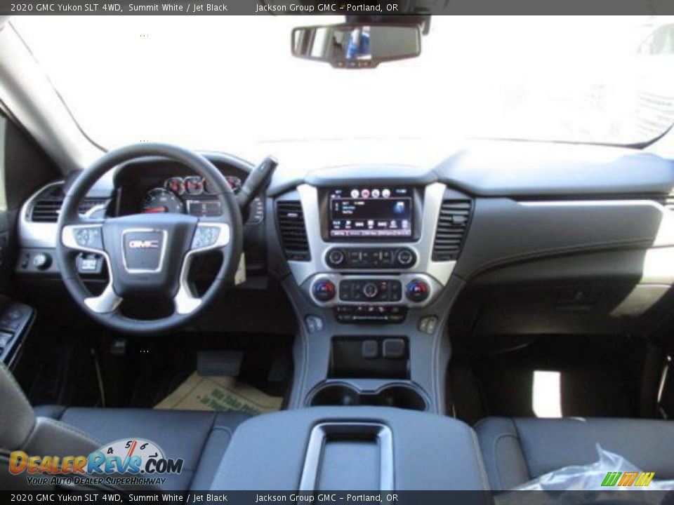 2020 GMC Yukon SLT 4WD Summit White / Jet Black Photo #5
