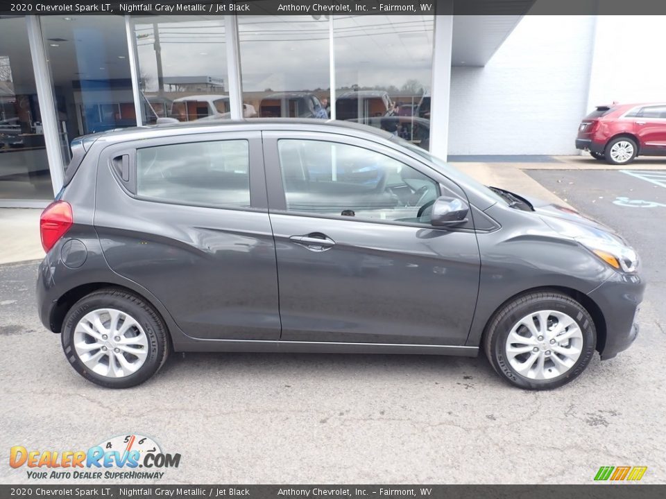 2020 Chevrolet Spark LT Nightfall Gray Metallic / Jet Black Photo #3