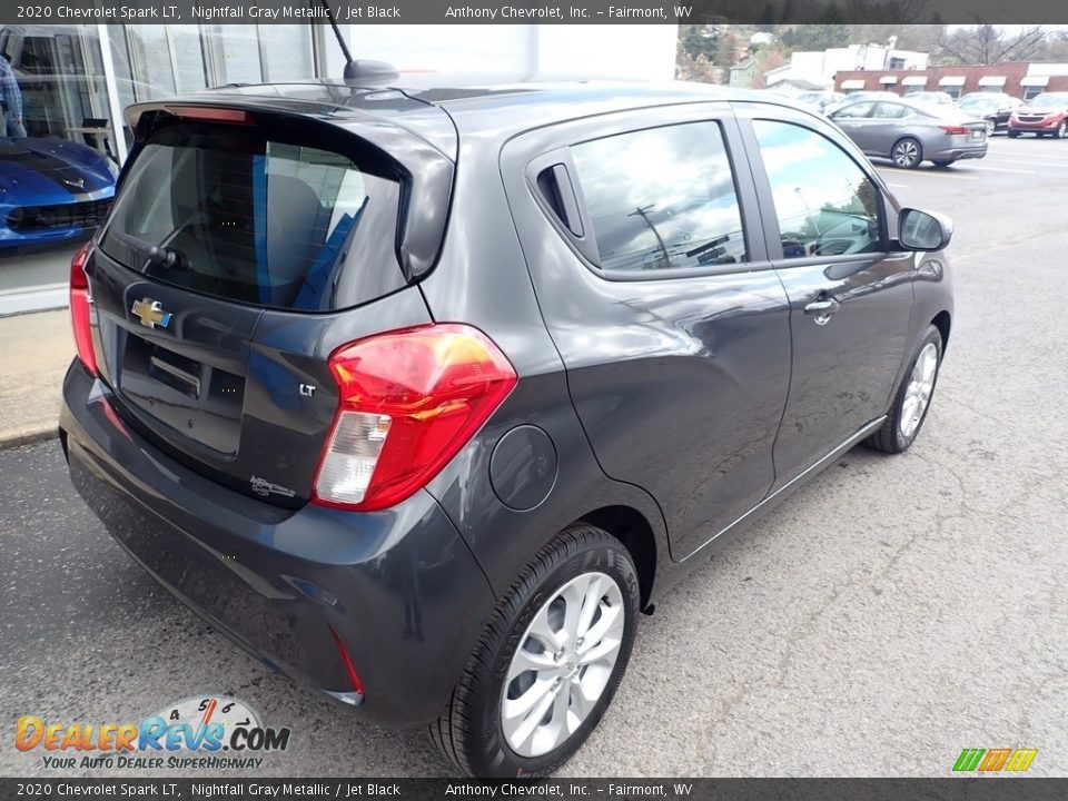 2020 Chevrolet Spark LT Nightfall Gray Metallic / Jet Black Photo #4
