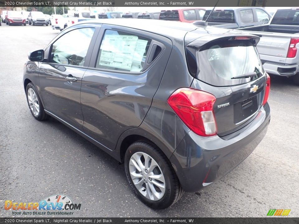 2020 Chevrolet Spark LT Nightfall Gray Metallic / Jet Black Photo #6