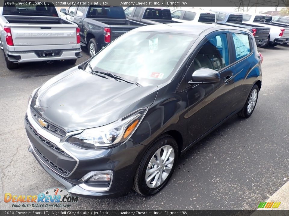 2020 Chevrolet Spark LT Nightfall Gray Metallic / Jet Black Photo #8