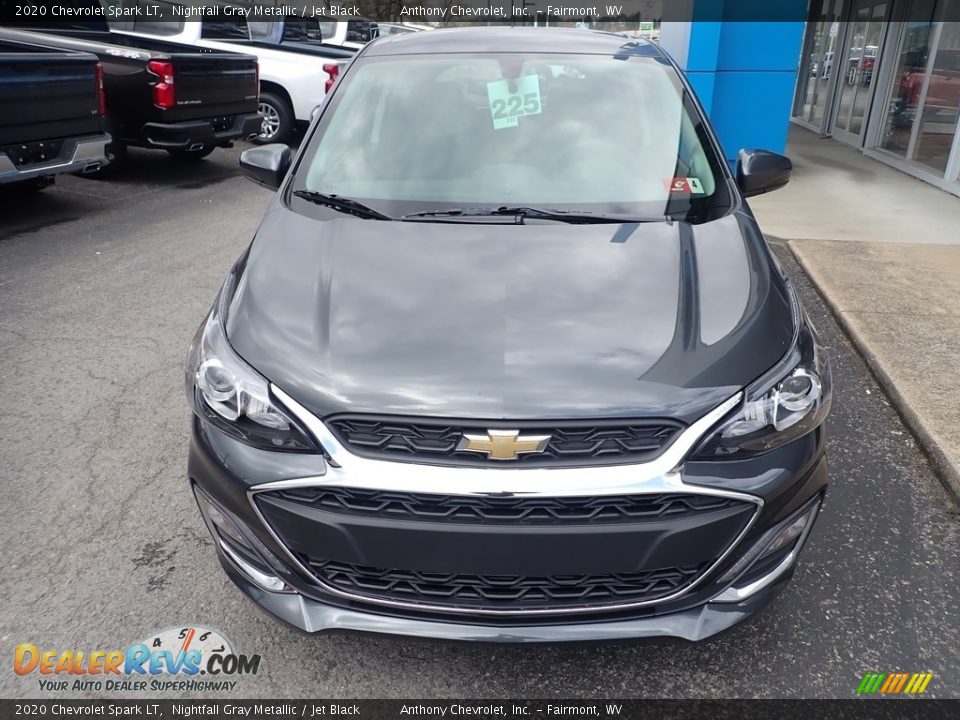 2020 Chevrolet Spark LT Nightfall Gray Metallic / Jet Black Photo #9