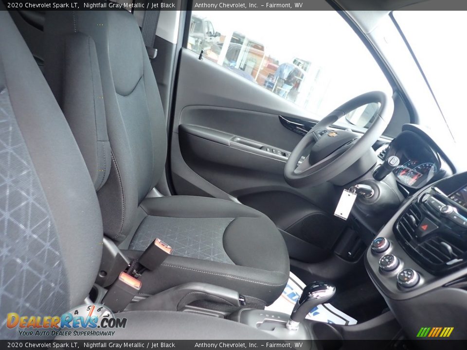 2020 Chevrolet Spark LT Nightfall Gray Metallic / Jet Black Photo #10