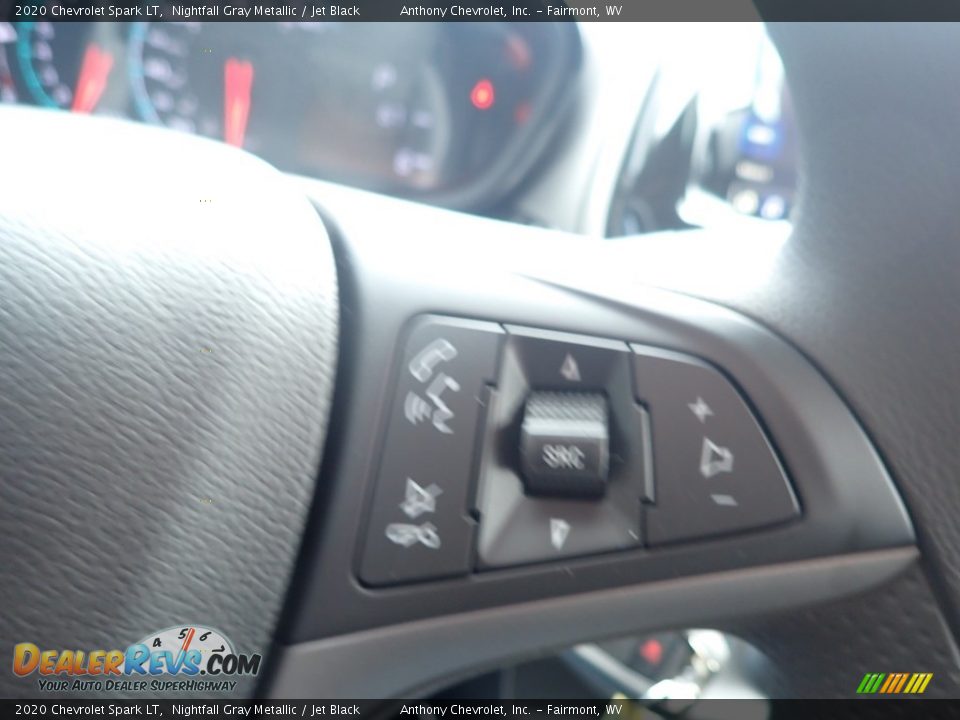 2020 Chevrolet Spark LT Nightfall Gray Metallic / Jet Black Photo #17