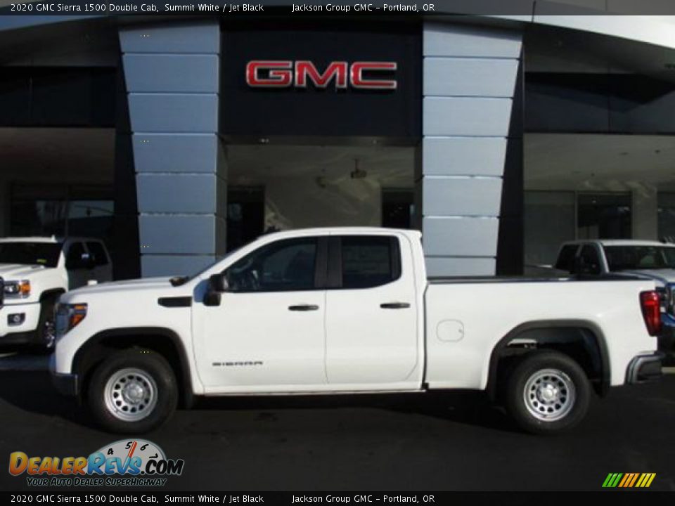 2020 GMC Sierra 1500 Double Cab Summit White / Jet Black Photo #2