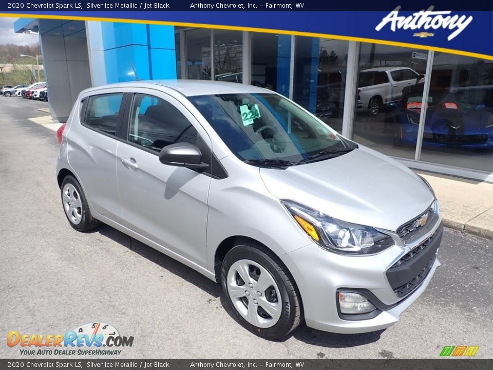 2020 Chevrolet Spark LS Silver Ice Metallic / Jet Black Photo #1