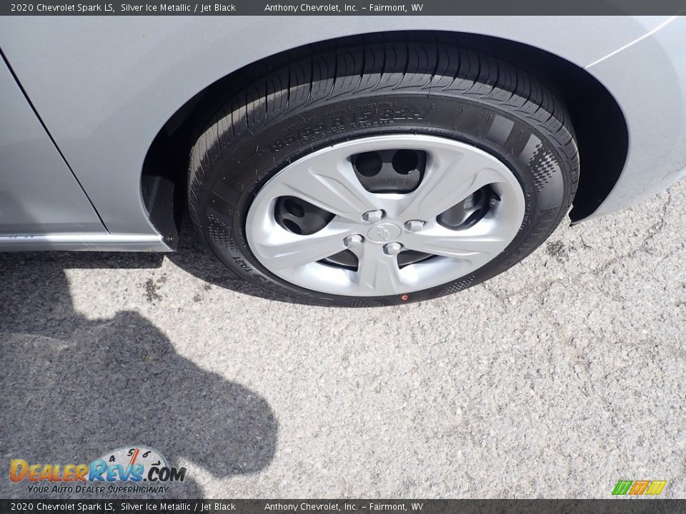 2020 Chevrolet Spark LS Silver Ice Metallic / Jet Black Photo #2