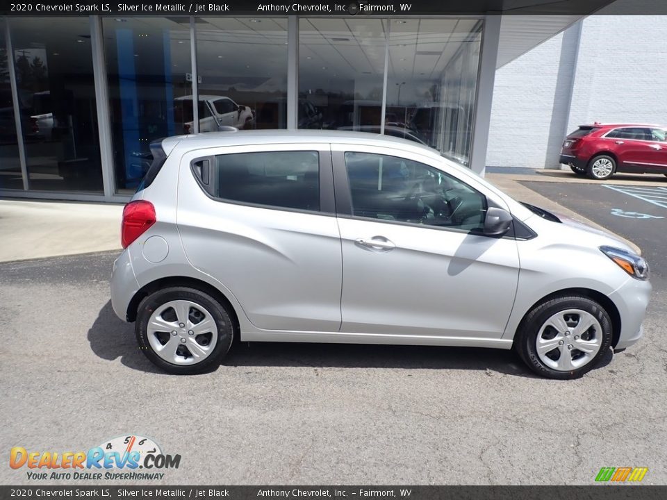 2020 Chevrolet Spark LS Silver Ice Metallic / Jet Black Photo #3