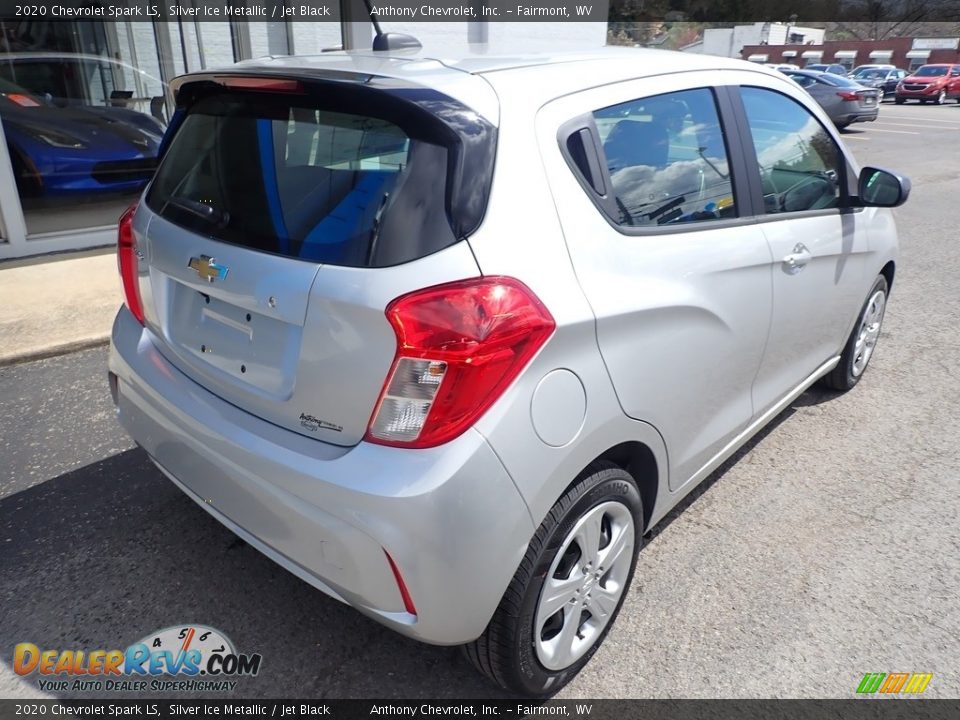 2020 Chevrolet Spark LS Silver Ice Metallic / Jet Black Photo #4