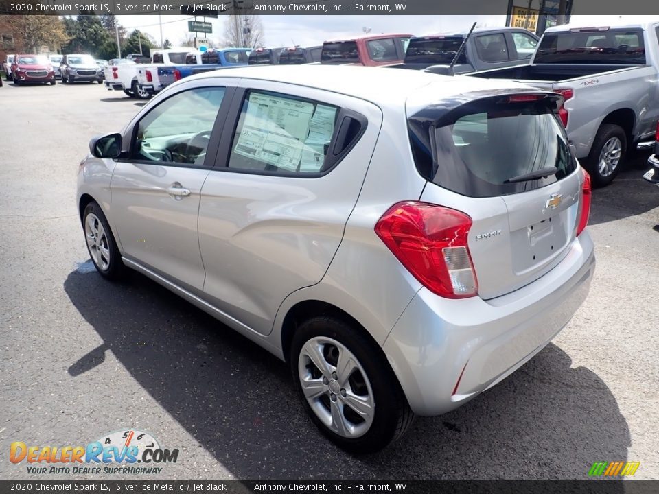 2020 Chevrolet Spark LS Silver Ice Metallic / Jet Black Photo #6