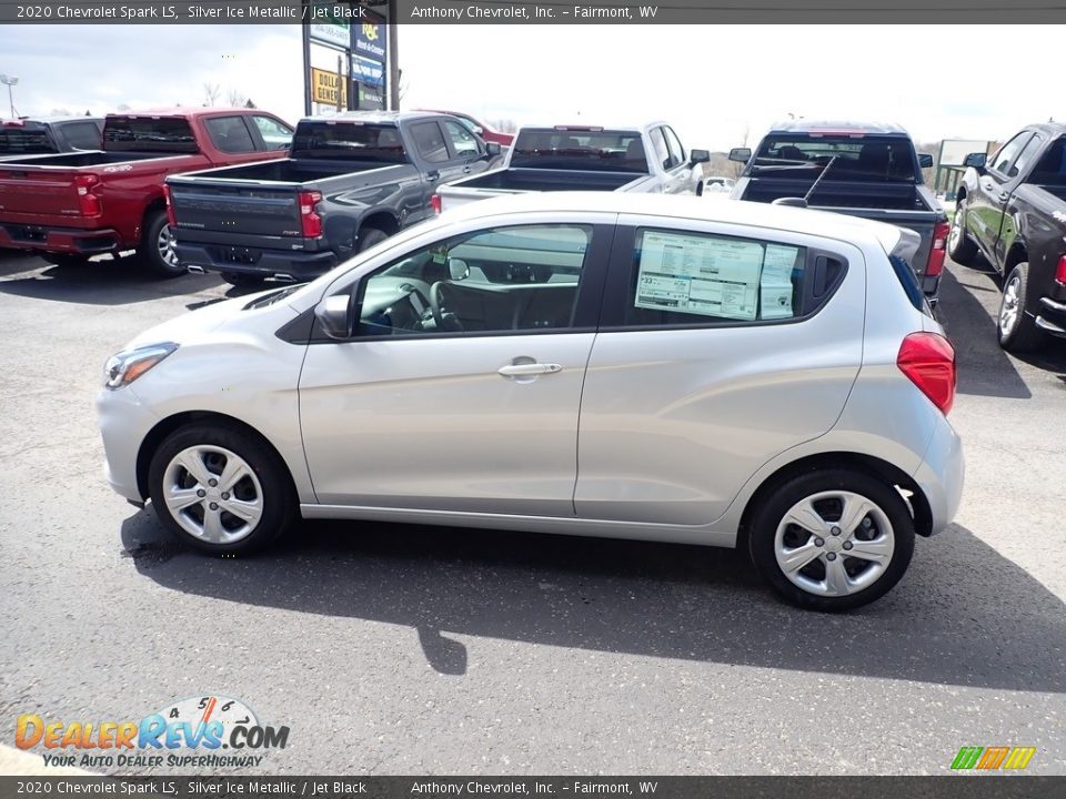 2020 Chevrolet Spark LS Silver Ice Metallic / Jet Black Photo #7