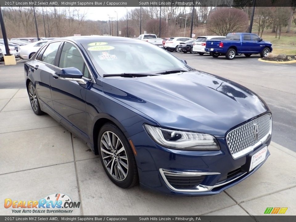 Front 3/4 View of 2017 Lincoln MKZ Select AWD Photo #8