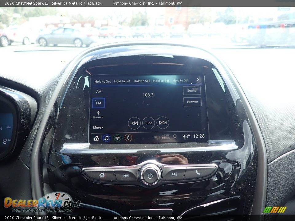 2020 Chevrolet Spark LS Silver Ice Metallic / Jet Black Photo #16