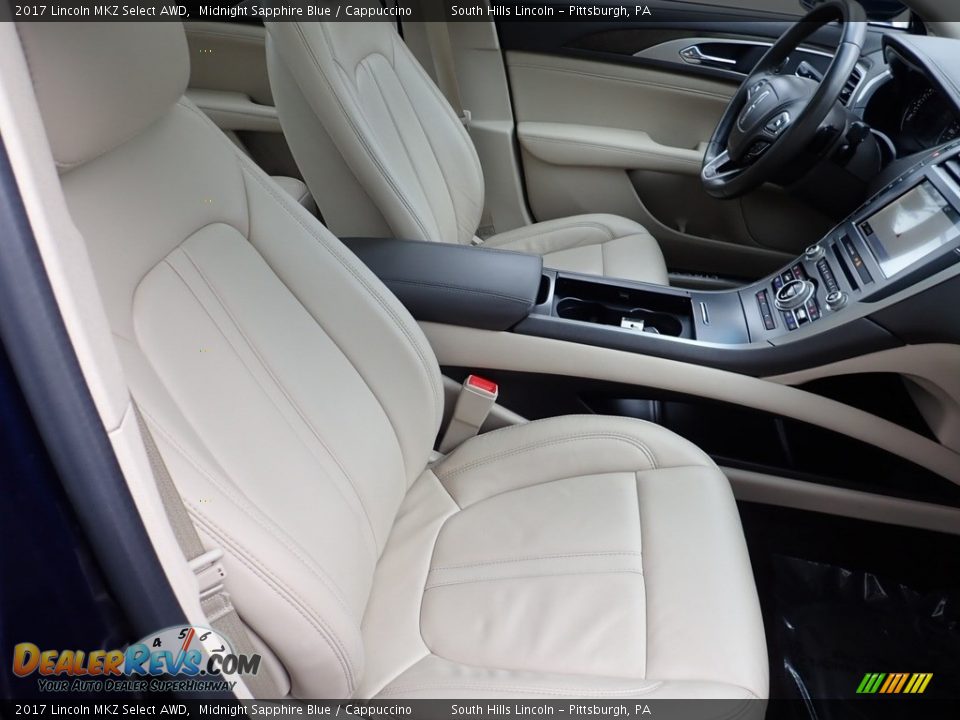 Front Seat of 2017 Lincoln MKZ Select AWD Photo #11