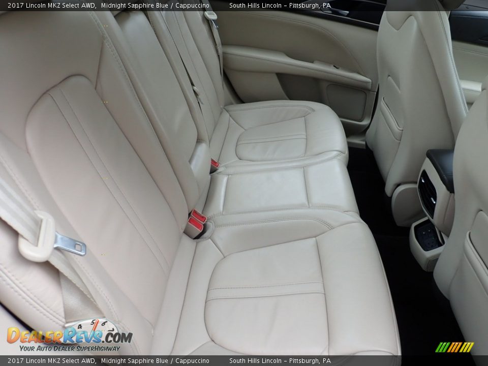 Rear Seat of 2017 Lincoln MKZ Select AWD Photo #14