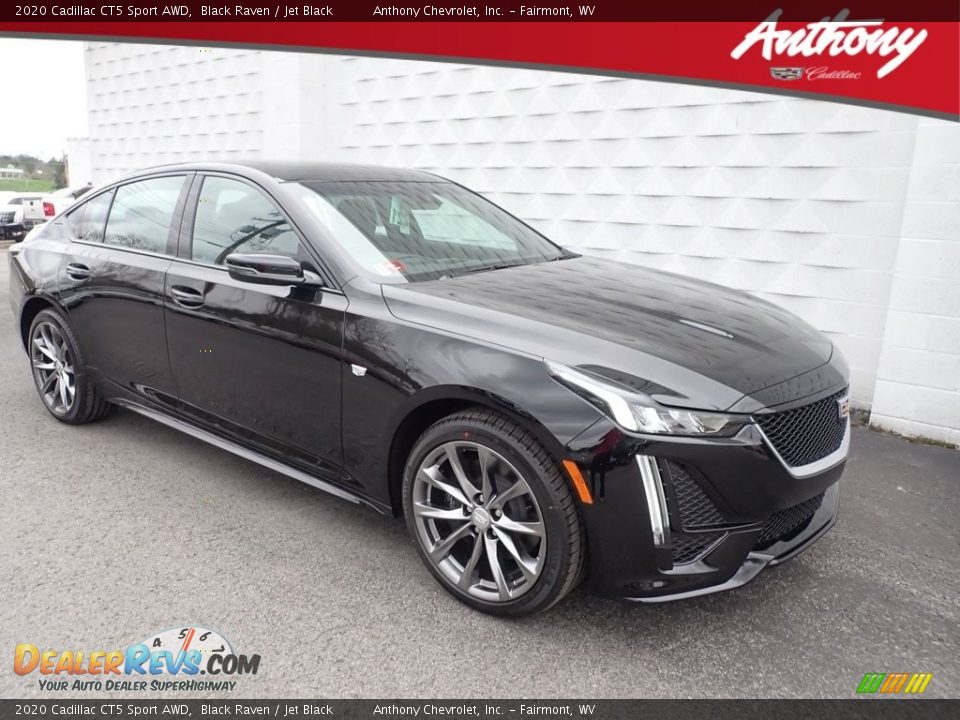 2020 Cadillac CT5 Sport AWD Black Raven / Jet Black Photo #1
