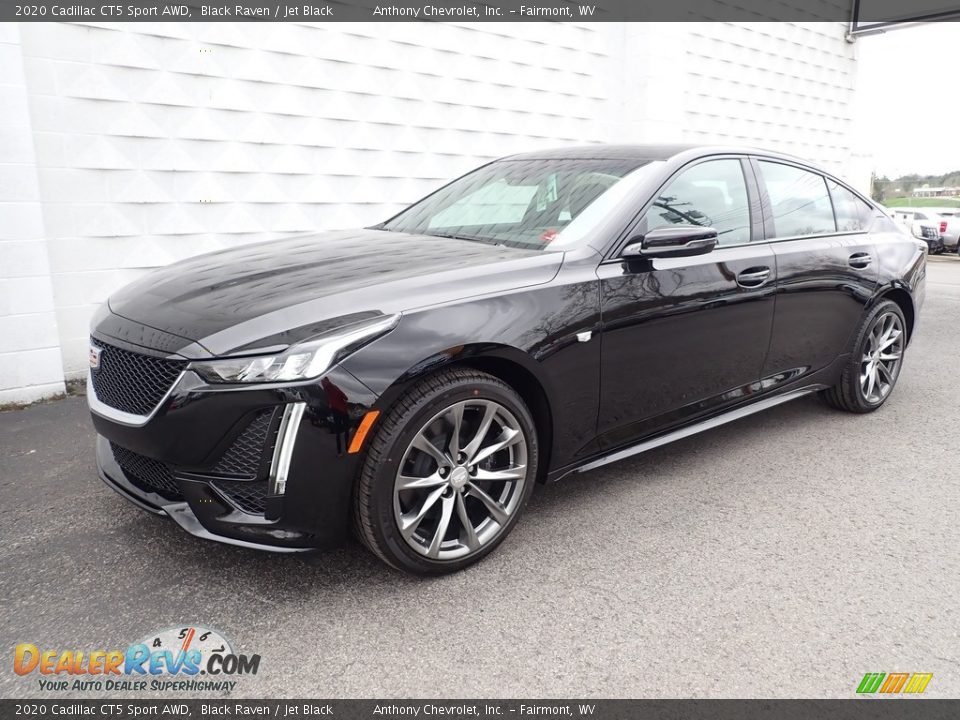 Front 3/4 View of 2020 Cadillac CT5 Sport AWD Photo #2