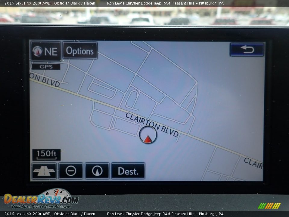 Navigation of 2016 Lexus NX 200t AWD Photo #17