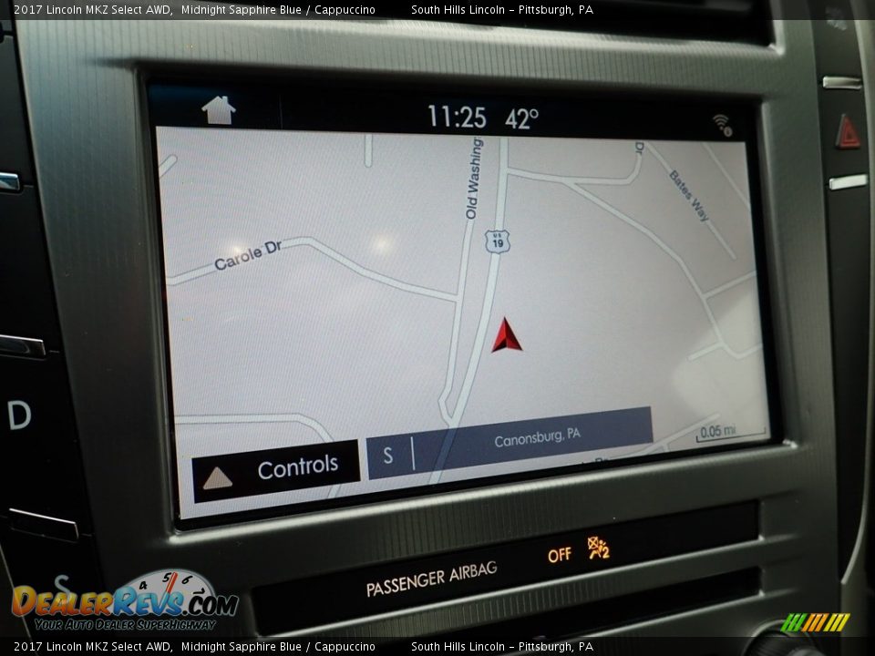 Navigation of 2017 Lincoln MKZ Select AWD Photo #21