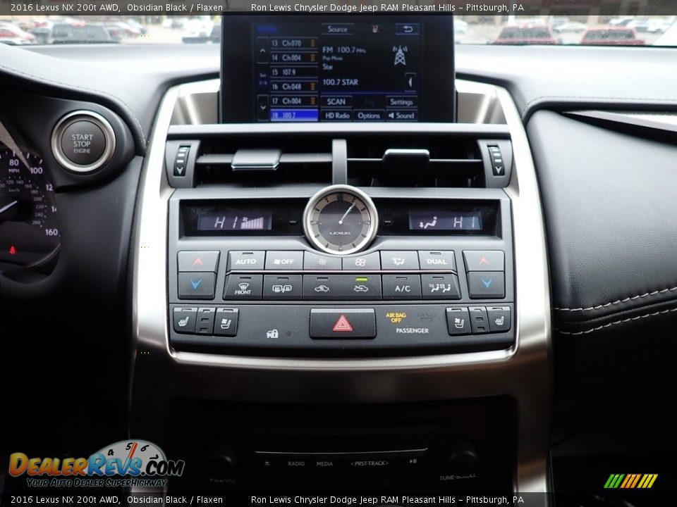 Controls of 2016 Lexus NX 200t AWD Photo #19