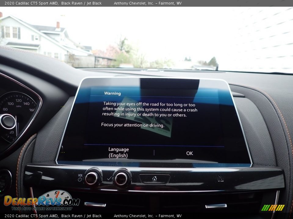 2020 Cadillac CT5 Sport AWD Black Raven / Jet Black Photo #12