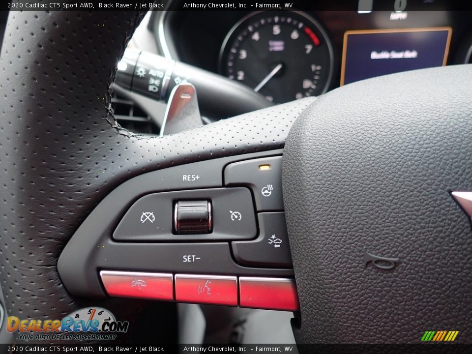 2020 Cadillac CT5 Sport AWD Black Raven / Jet Black Photo #15
