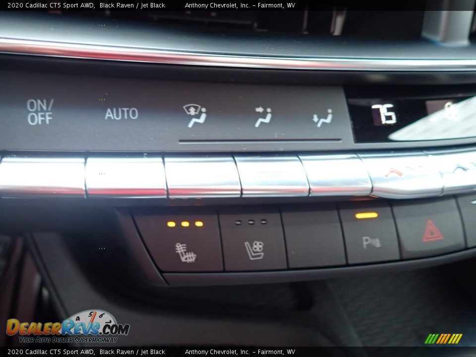 2020 Cadillac CT5 Sport AWD Black Raven / Jet Black Photo #17
