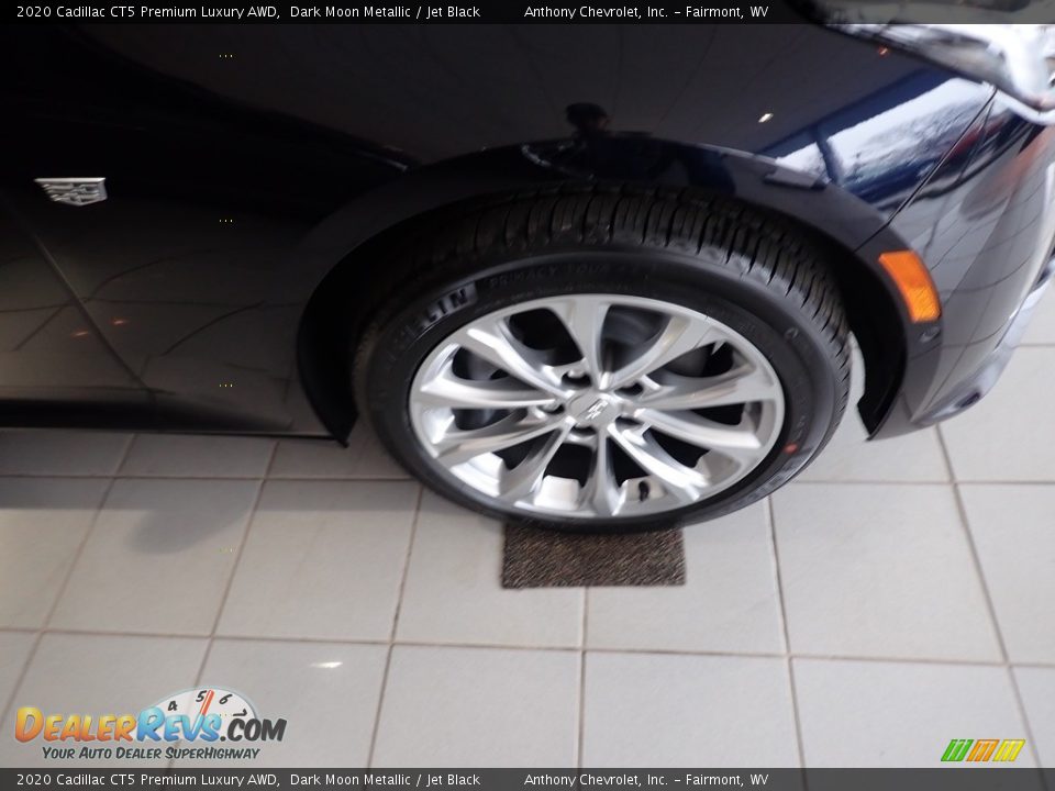 2020 Cadillac CT5 Premium Luxury AWD Dark Moon Metallic / Jet Black Photo #2