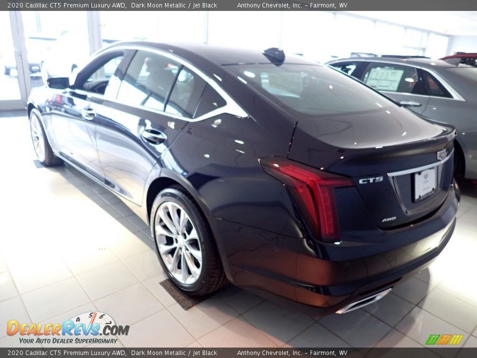 2020 Cadillac CT5 Premium Luxury AWD Dark Moon Metallic / Jet Black Photo #4