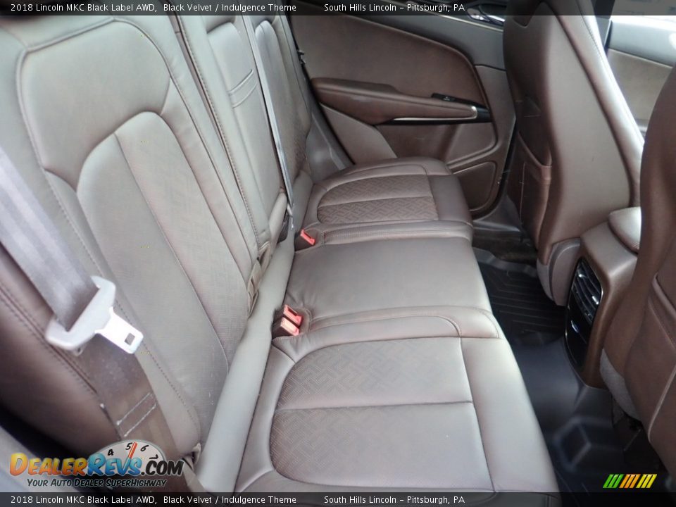 Rear Seat of 2018 Lincoln MKC Black Label AWD Photo #14