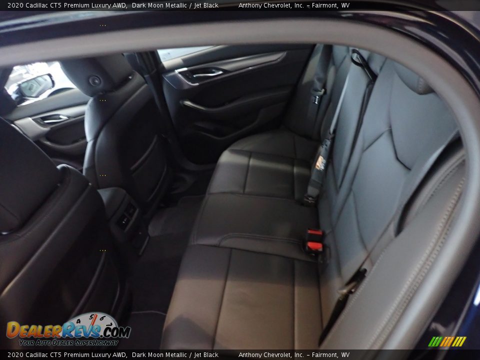 2020 Cadillac CT5 Premium Luxury AWD Dark Moon Metallic / Jet Black Photo #9