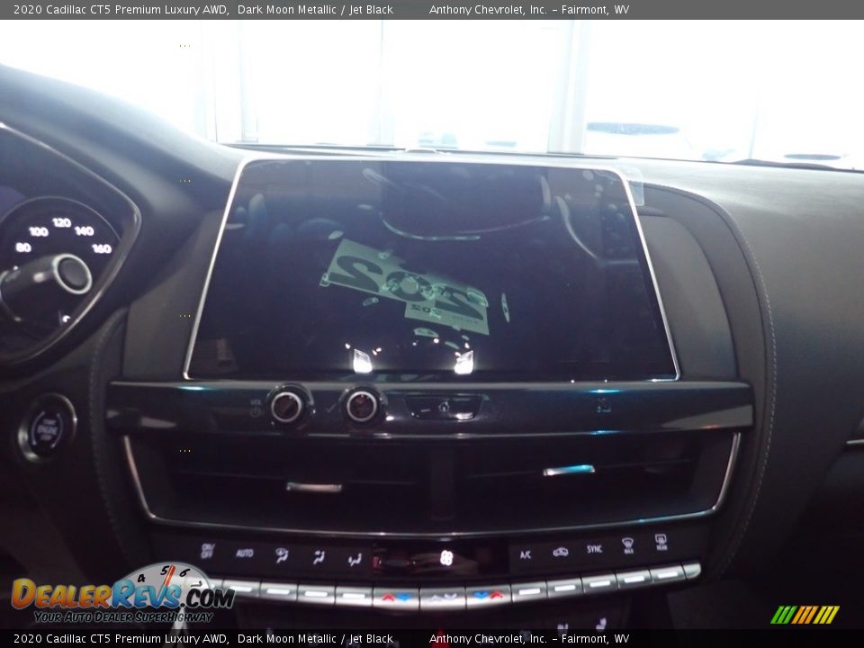 2020 Cadillac CT5 Premium Luxury AWD Dark Moon Metallic / Jet Black Photo #13