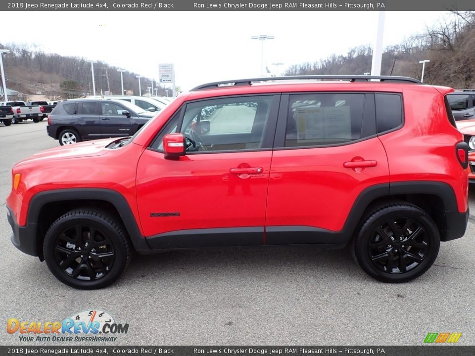 2018 Jeep Renegade Latitude 4x4 Colorado Red / Black Photo #2