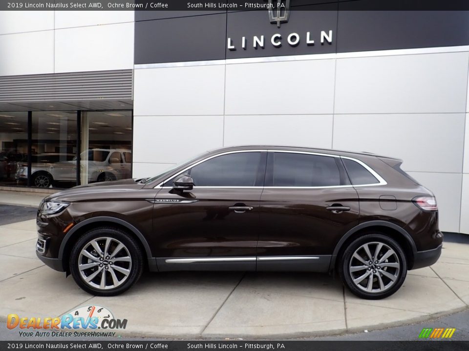 2019 Lincoln Nautilus Select AWD Ochre Brown / Coffee Photo #2