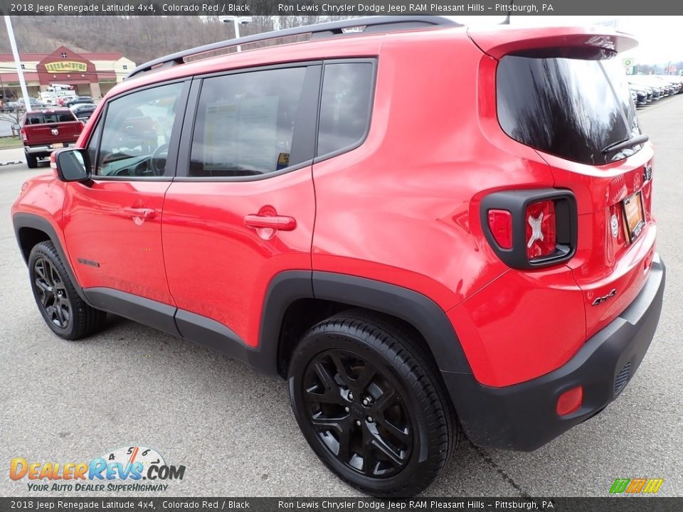 2018 Jeep Renegade Latitude 4x4 Colorado Red / Black Photo #3