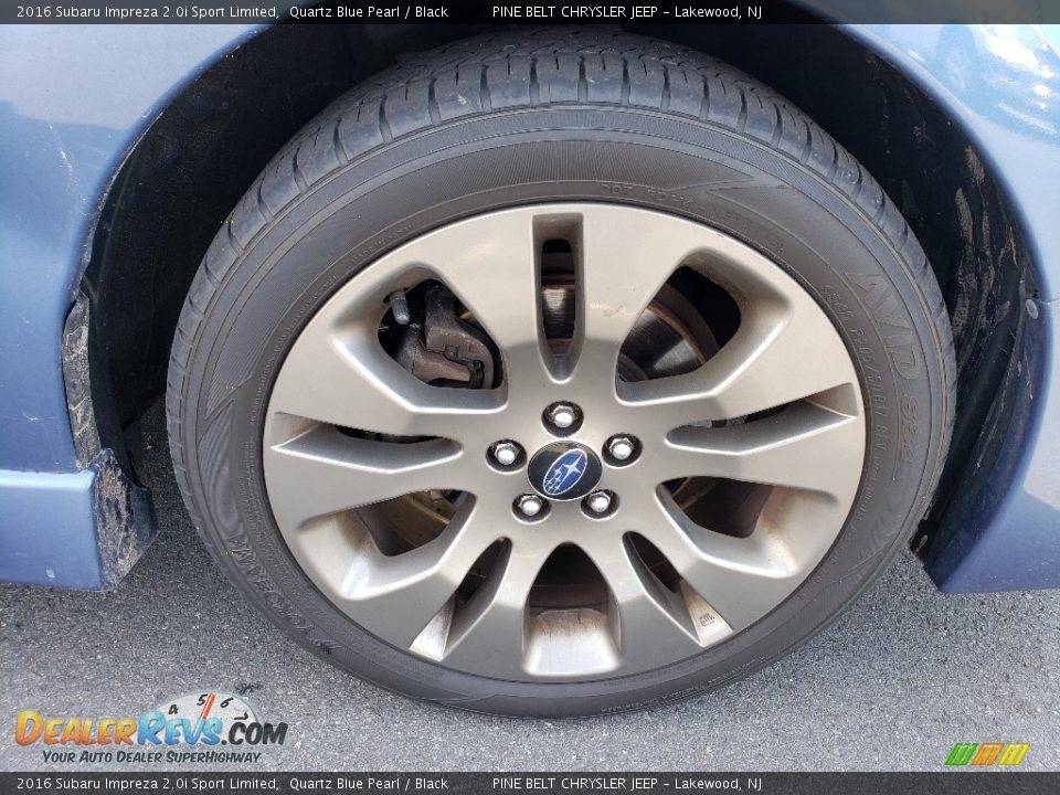 2016 Subaru Impreza 2.0i Sport Limited Wheel Photo #21