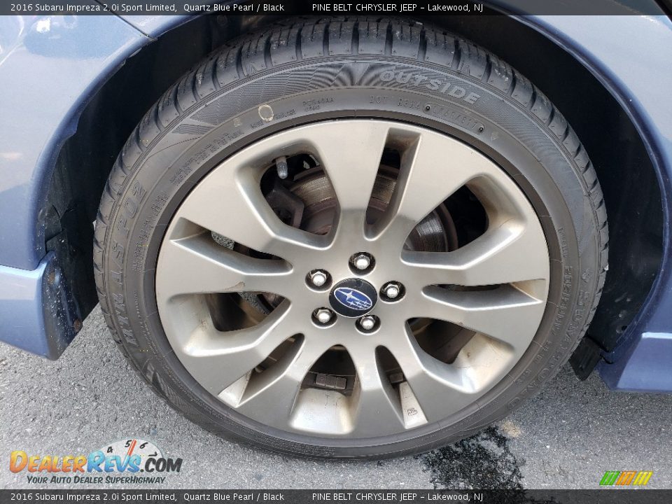 2016 Subaru Impreza 2.0i Sport Limited Wheel Photo #24