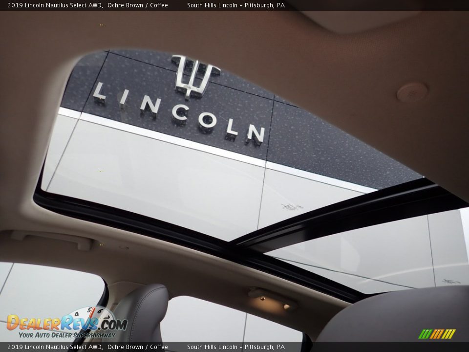 2019 Lincoln Nautilus Select AWD Ochre Brown / Coffee Photo #20