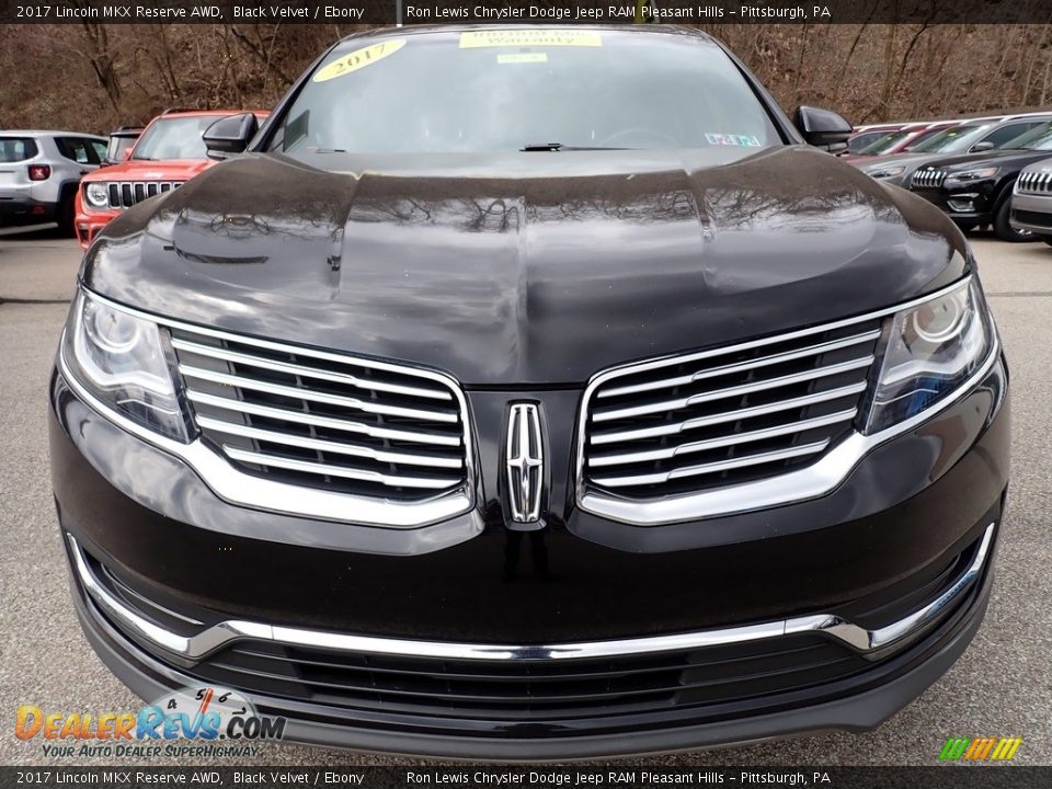 2017 Lincoln MKX Reserve AWD Black Velvet / Ebony Photo #9