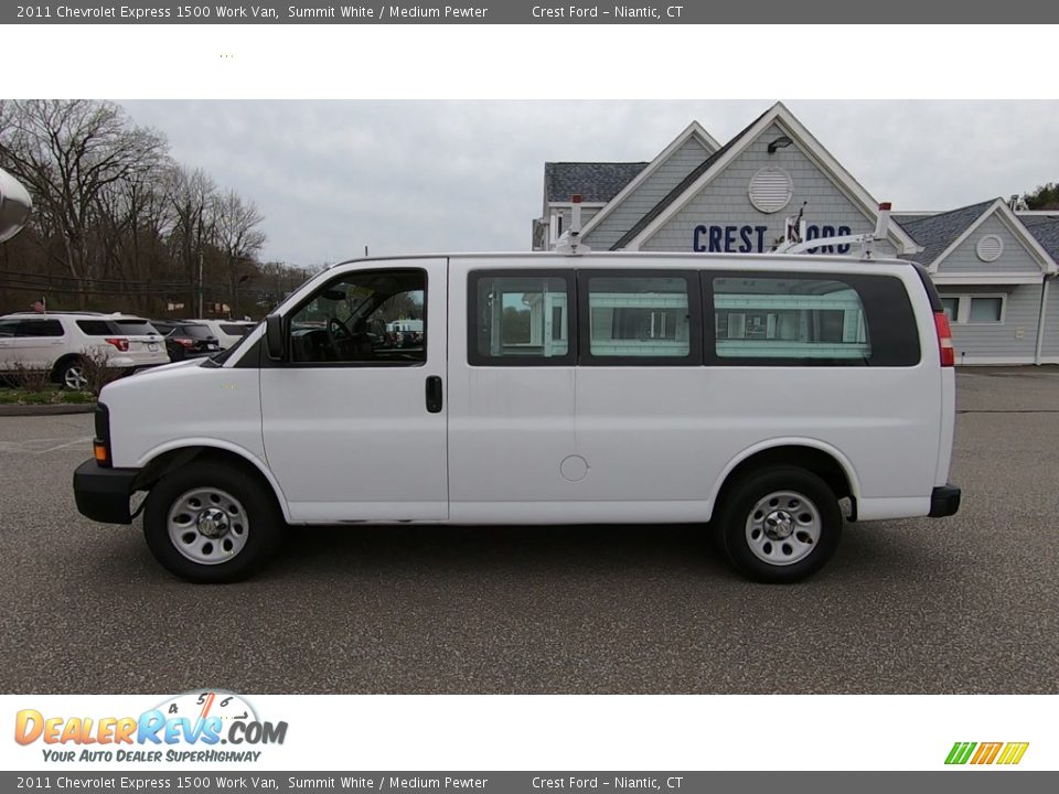 2011 Chevrolet Express 1500 Work Van Summit White / Medium Pewter Photo #4