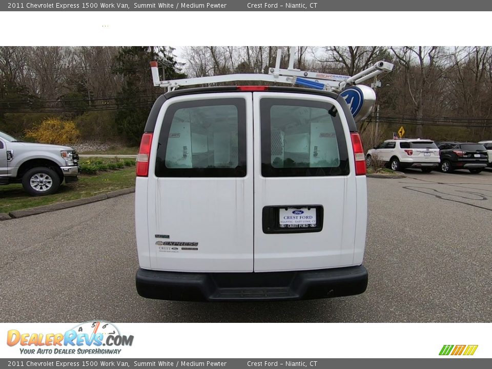 2011 Chevrolet Express 1500 Work Van Summit White / Medium Pewter Photo #6