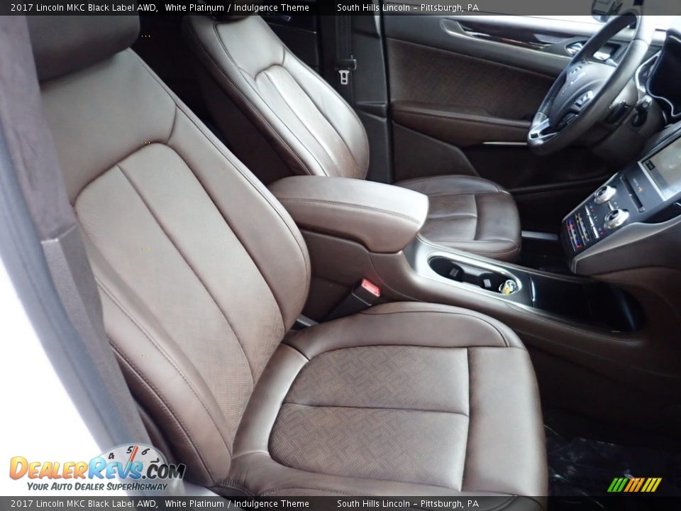 Front Seat of 2017 Lincoln MKC Black Label AWD Photo #11