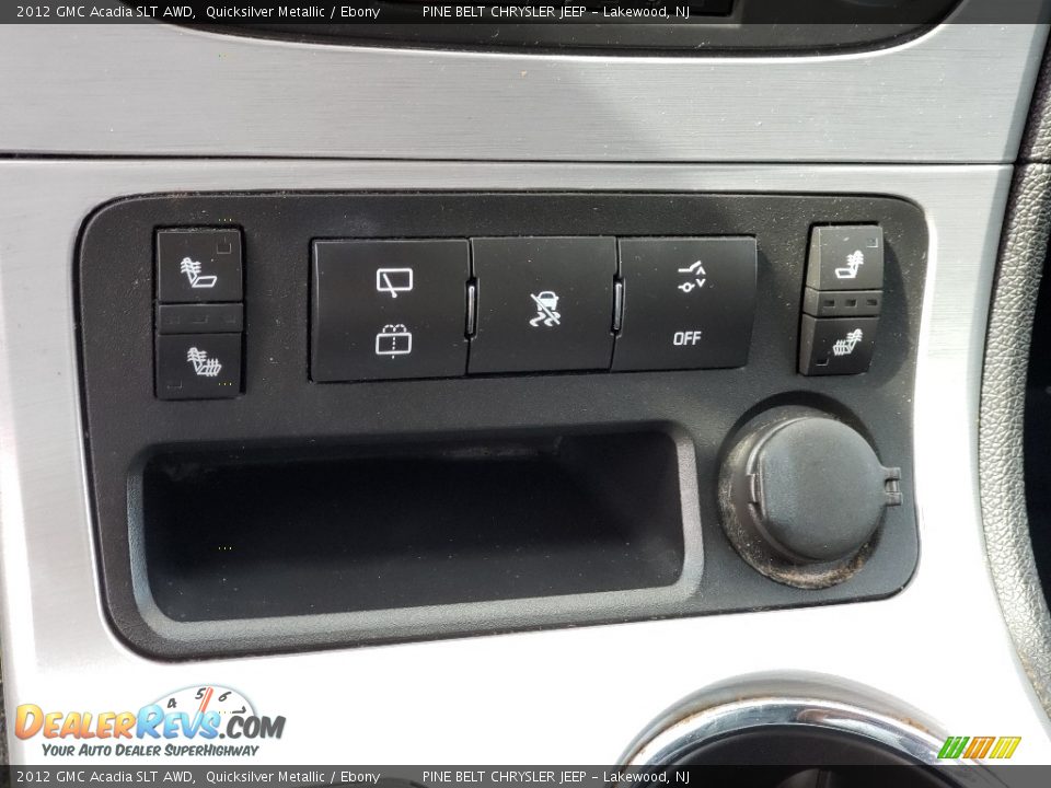 2012 GMC Acadia SLT AWD Quicksilver Metallic / Ebony Photo #7
