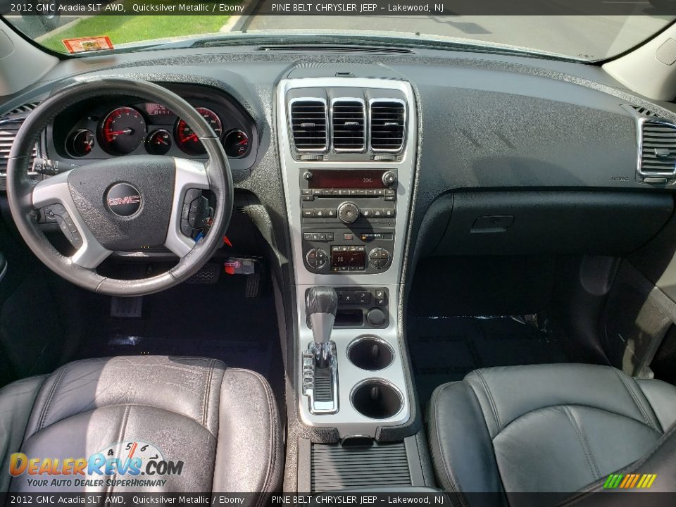 2012 GMC Acadia SLT AWD Quicksilver Metallic / Ebony Photo #11
